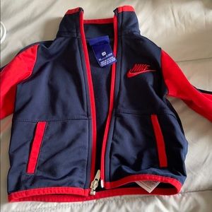 Nike track suit Red Blue